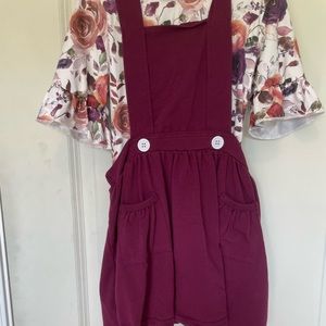 Boutique dress & shirt.